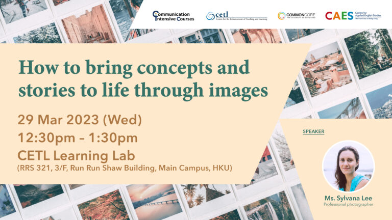 CiC Workshop – How to bring concepts and stories to life through images