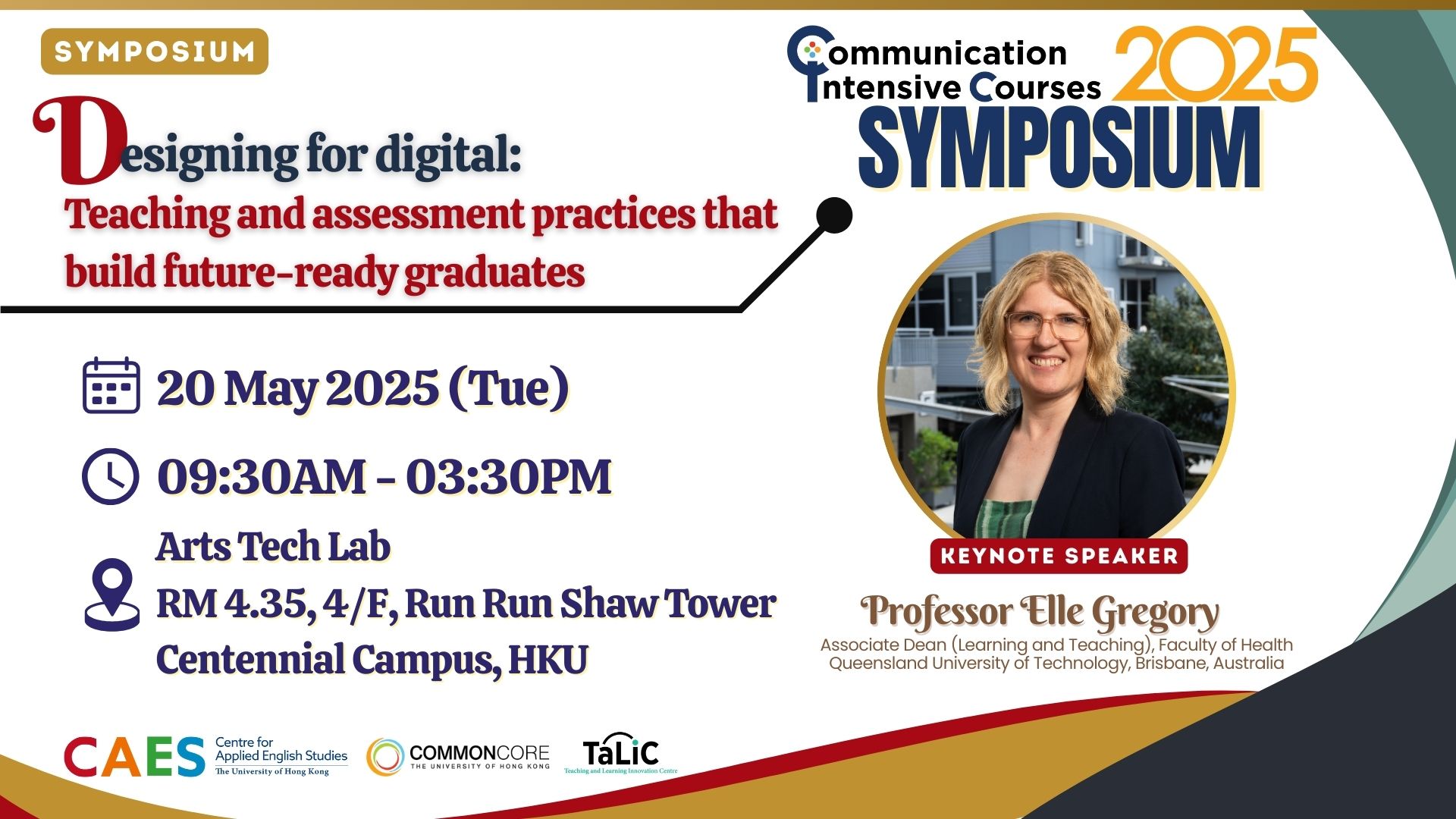 [Join us, 20 May 2025] Communication-intensive Courses (CiC) Symposium