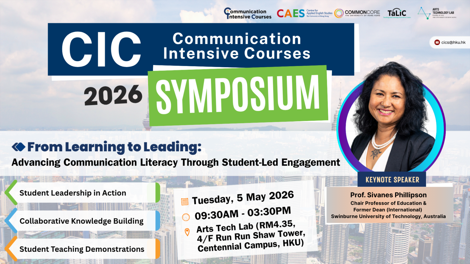 Cics Course Communication-intensive Courses (CiC) Symposium 2026 - Communication ...